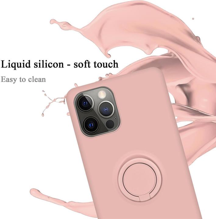 Produktbild Cadorabo TPU Liquid Ring Silicone Case Hülle (Apple iPhone 12 Pro Max)