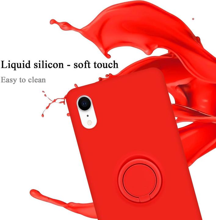 Produktbild Cadorabo TPU Liquid Ring Silicone Case Hülle (Apple iPhone XR)