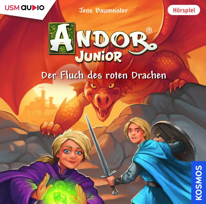 Image du produit System4 Andor Junior épisode 1 La malédiction du dragon rouge (Jens Baumeister, Allemand)