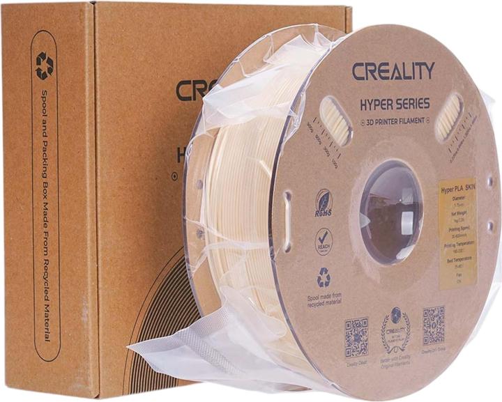 Actual product image Creality Hyper PLA (PLA, 1.75 mm, 1000 g, Beige)