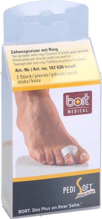 Immagine prodotto Bort Medical Pedi Soft divaricatore di dita con Rin piccolo (Utensile per unghie)