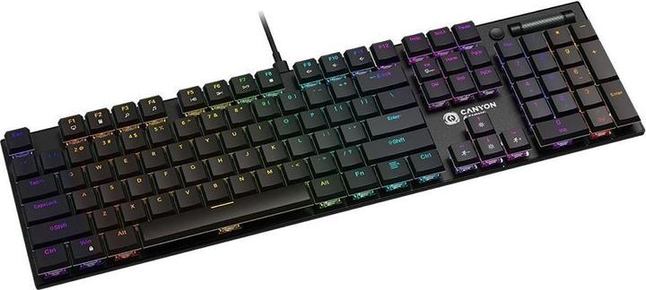 Actual product image Canyon Cometstrike GK-55, 104keys Mechanical keyboard, 50million times life, GTMX red switch, RGB (104 Keys)