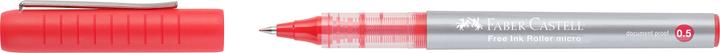Actual product image Faber-Castell FREE INK - Scooter (Red, Silver, Transparent, 1 x)