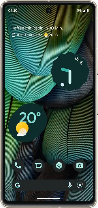 Actual product image Google Pixel 7 (128 GB, Lemongrass, 6.30", SIM + eSIM, 50 Mpx, 5G)