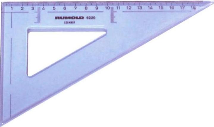 Image du produit Rumold Triangle de dessin (202 mm)