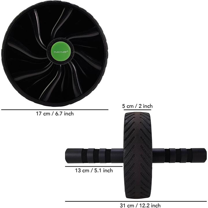 Image du produit Tunturi Exercise Wheel Ab Roller Schwarz