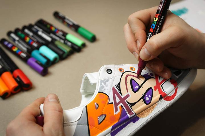 Produktbild Posca Filzstift Set (Mehrfarbig, 24 x)