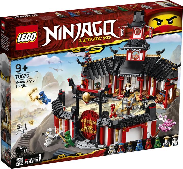Produktbild LEGO Kloster des Spinjitzu (70670, LEGO Ninjago)