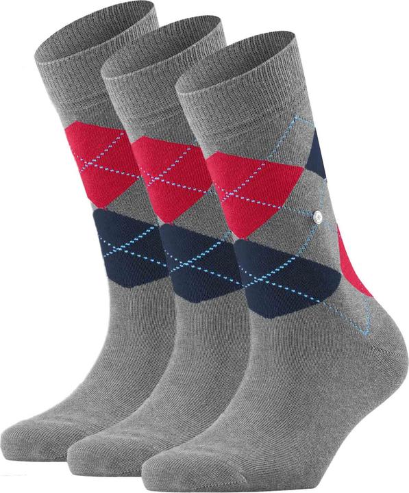 Grey, Blue, Red