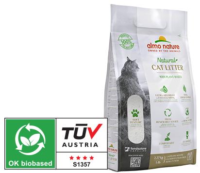 Produktbild Almo Nature Katzenstreu (Klumpend, 2.27 kg)