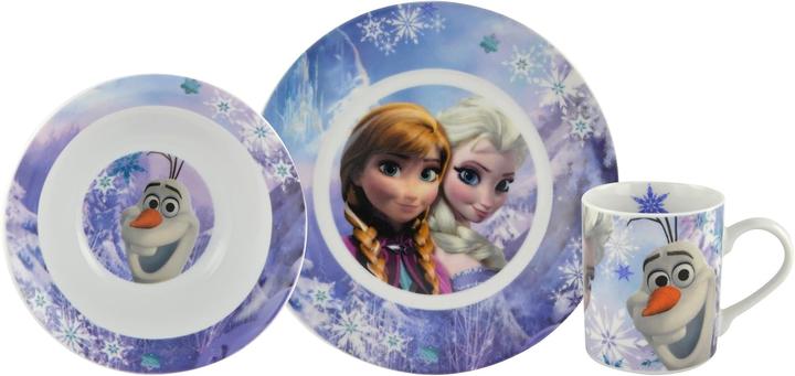 Actual product image Disney Frühstücksset - Die Eiskönigin: Olaf, Elsa und Anna