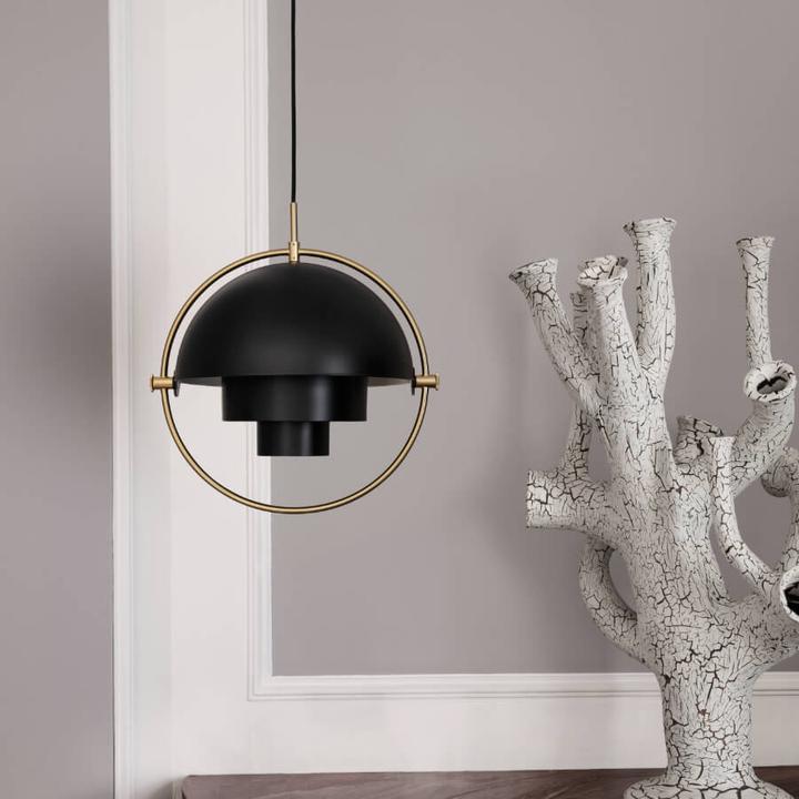 Immagine prodotto Gubi Lampada a sospensione Multi-Lite in ottone nero (E27, 810 lm)