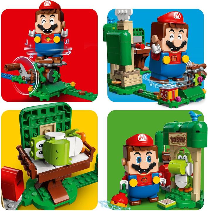 Image du produit LEGO La Maison Cadeau de Yoshi - Kit d'extension (71406, LEGO Super Mario)