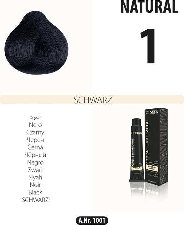 Actual product image Bate (1) Haarfarbe Schwarz 100ml (Black)