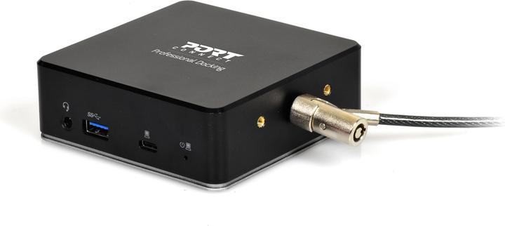 Actual product image Port Designs DOCKING UNIVERSAL OFFICE 901908 2 X 2K-EU, USB-A/USB-C (USB-A, USB-C, 8 Ports)