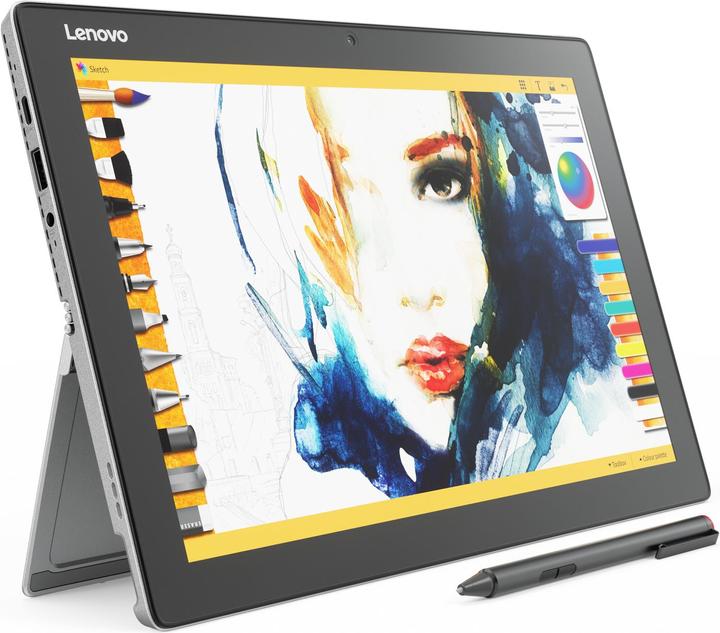 Produktbild Lenovo Miix 510-12isk (12", Intel Core i5-6200U, 4 GB, 128 GB, CH)