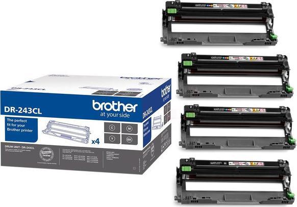 Actual product image Brother DR-243CL (M, FC, Y, C)
