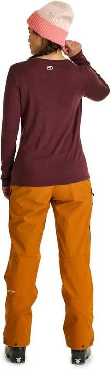 Actual product image Ortovox Women's 185 Merino Brand Outline L/S (S)