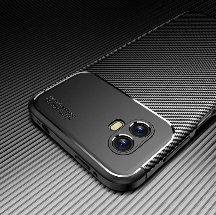 Immagine prodotto Screenguard Custodia Samsung Galaxy Xcover6 Pro Cover Carbon Design TPU (Samsung Galaxy XCover 6 Pro)