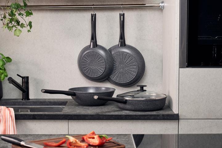 Produktbild Zwilling - Terreno Plus Fry Pan - Gray - 24 cm (24 cm, Bratpfanne, Aluminium)