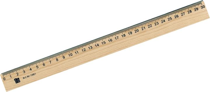 Nährwerte und Zutaten Alco Holzlineal (300 mm)