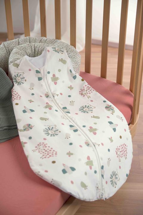 Produktbild Odenwälder Baby-Sommerschlafsack unwattiert Wildlife Green Gr. 90 (90 cm, 0.5 TOG)