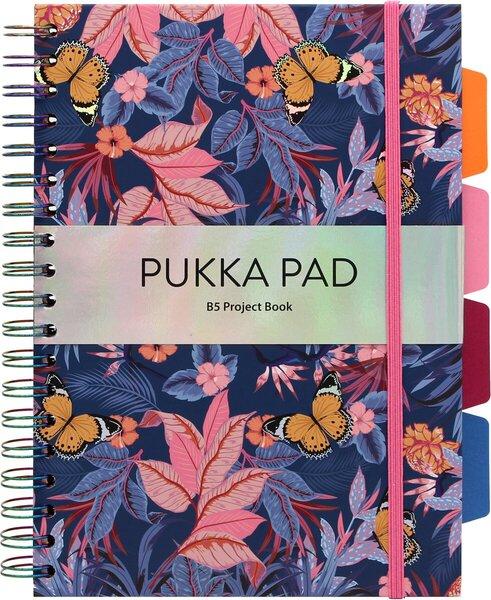 Pukka Fun Pukka Bloom B5 Hardcover Organiserbook liniert 100 Blatt (Liniert, Kein Einband)