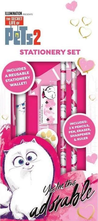 Produktbild Illumination Gidget Schreibwaren Set (7er Pack) (Pink/Weiss, 7 x)