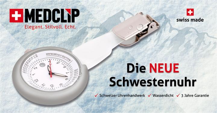 Produktbild Schwesternuhr SWISS MedClip