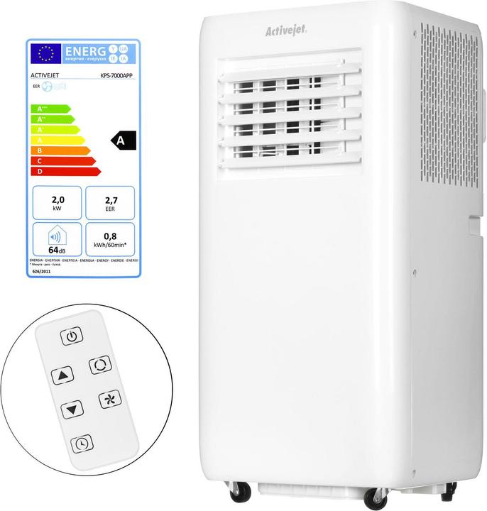 Produktbild Activejet KPS-7000APP (70 m², 7000 BTU/h)
