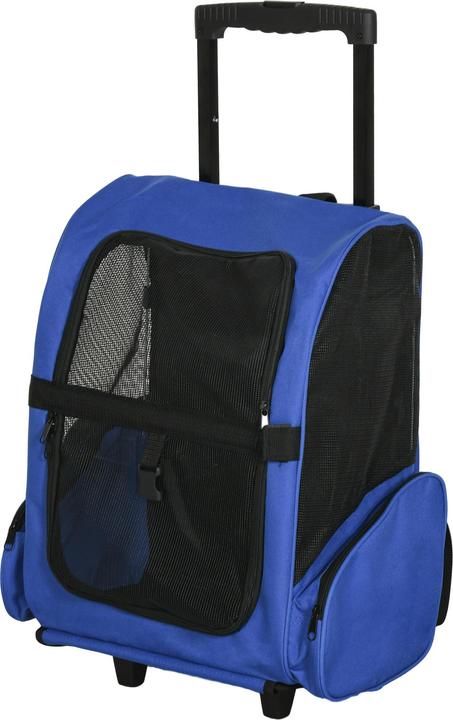 Image du produit PawHut Sac pour chien 2 en 1 utilisable comme trolley ou sac à dos (Chien, Respirant)