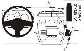 Actual product image Brodit 853492 Car mount Seat Altea