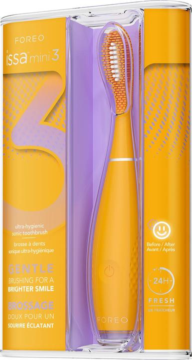 Foreo ISSA mini 3 ultra-hygienische 4-in-1 Zahnbürste (Schallzahnbürste)