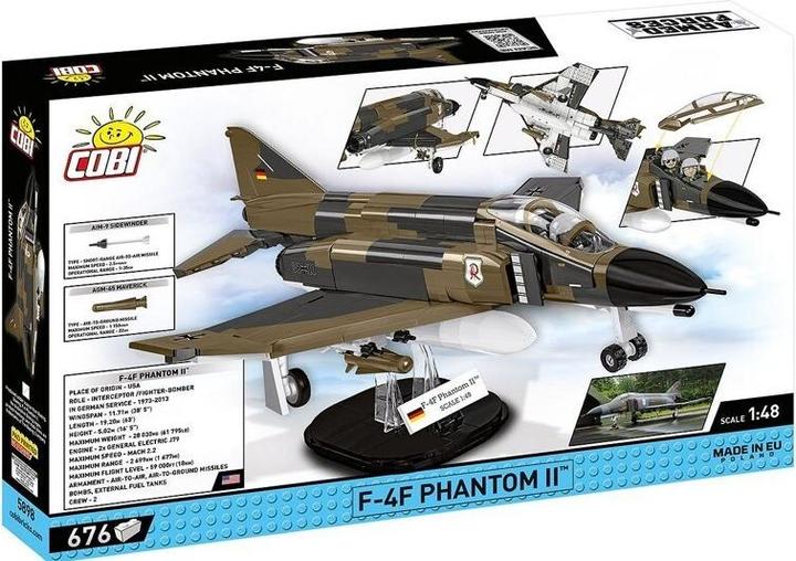 Actual product image Cobi ARMED FORCES 5898 F-4F PHANTOM II (AIR) 666K