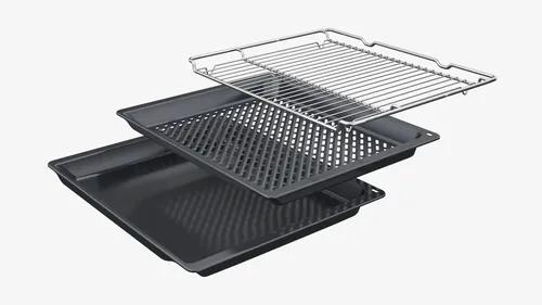 Immagine prodotto Bosch Hausgeräte Set da incasso, HEG578BB4 + NIF645CB5E, Cucina da incasso, Piano cottura a induzione, HND675LS62