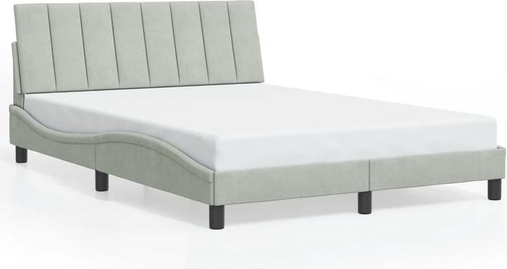 Immagine prodotto VidaXL Struttura letto con testiera in velluto (140 x 200 cm)