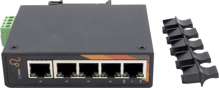 Actual product image Exsys GmbH 5-Port Ethernet Switch -5*10/100/1000Tx, compact (5 Ports)
