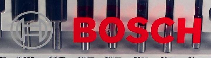 Immagine prodotto Bosch Professional Zubehör Set di bave a mano libera. Gambo da 8 mm. 30 pezzi