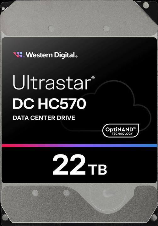 Produktbild WD Ultrastar DC HC570 (22 TB, 3.5", CMR)
