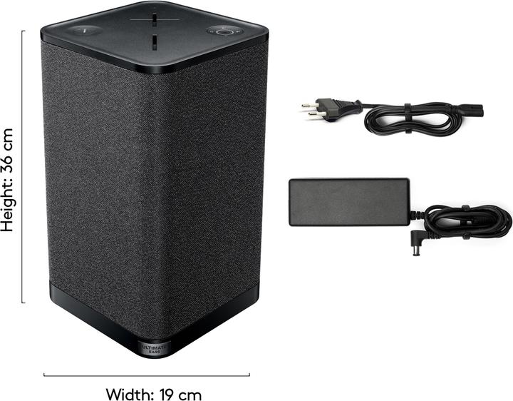 Actual product image UE Hyperboom Micro USB (24 h, Rechargeable battery operated)
