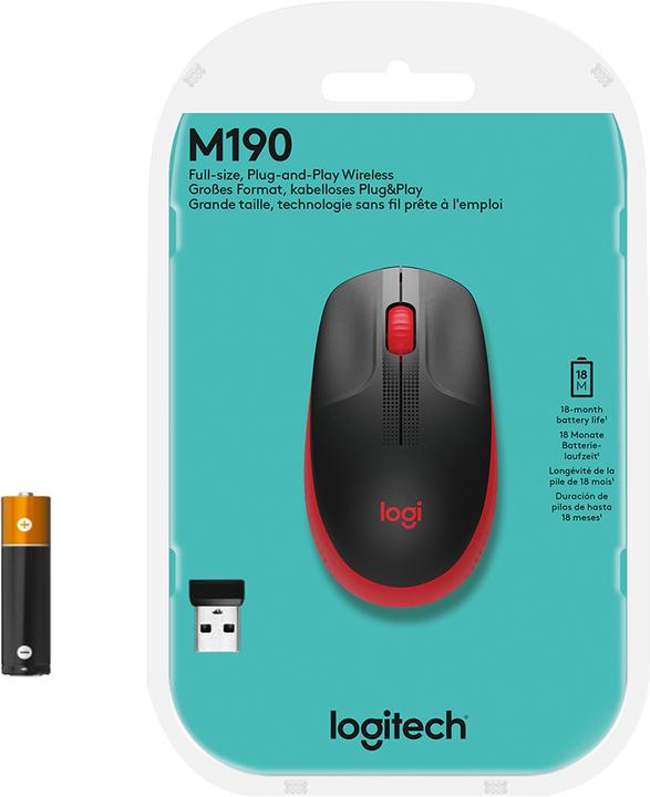 Image du produit Logitech M190 (Sans fil)