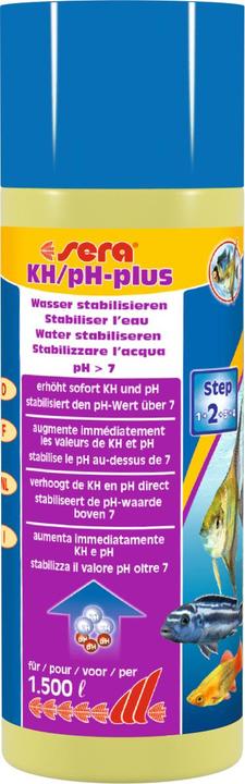 Image du produit Sera KH / PH PLUS BUTELĖLIS 250 ml (Entretien de l'eau de l'aquarium)