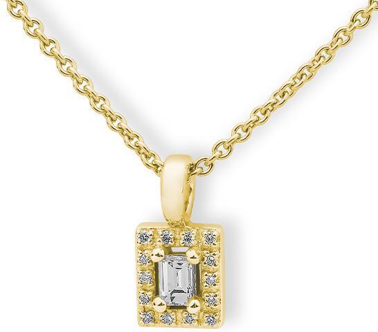 Produktbild Breuning ANHÄNGER - BRILL. 0,146 Ct. G/if (750/18 K Gold)
