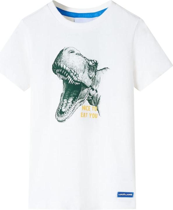 Image du produit VidaXL T-shirt enfant Ecru 92,Composition : 100 % coton,Couleur (92)
