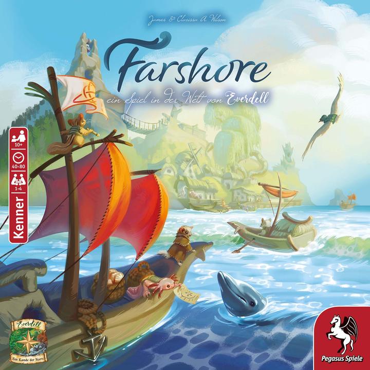 Image du produit Pegasus Farshore - Un jeu dans le monde d'Everdell (Allemand)