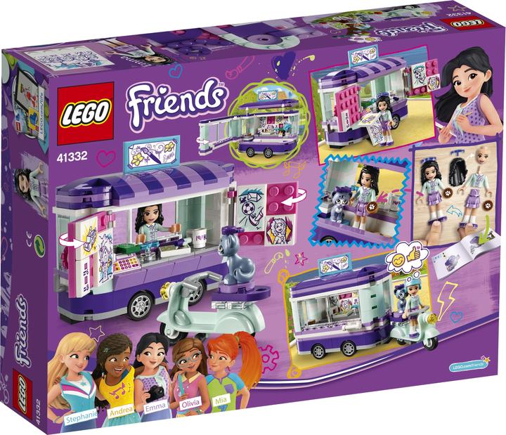 Immagine prodotto LEGO Il chiosco d'arte mobile di Emma (41332, LEGO Friends)