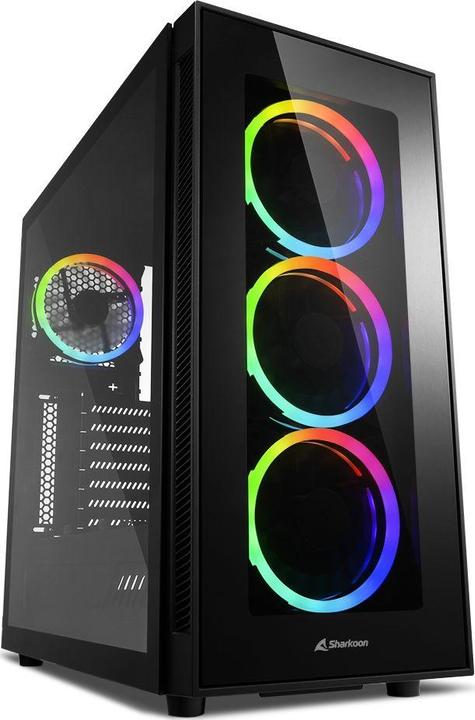 Actual product image Sharkoon TG5 RGB Silent (ATX, mATX, Mini-ITX)