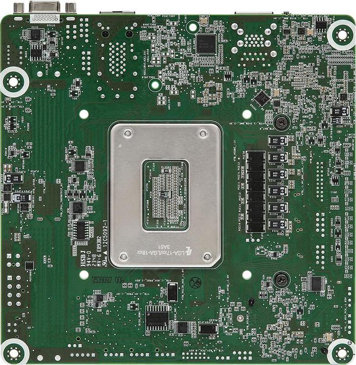 Image du produit AsRock Carte mère EC266D2I mini-ITX Socket 1700 DDR5-only Single (LGA 1700, Intel C266, Mini-ITX)
