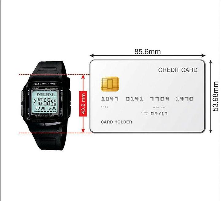 Produktbild Casio Databank - DB-36-1A (Digitaluhr, 37 mm)