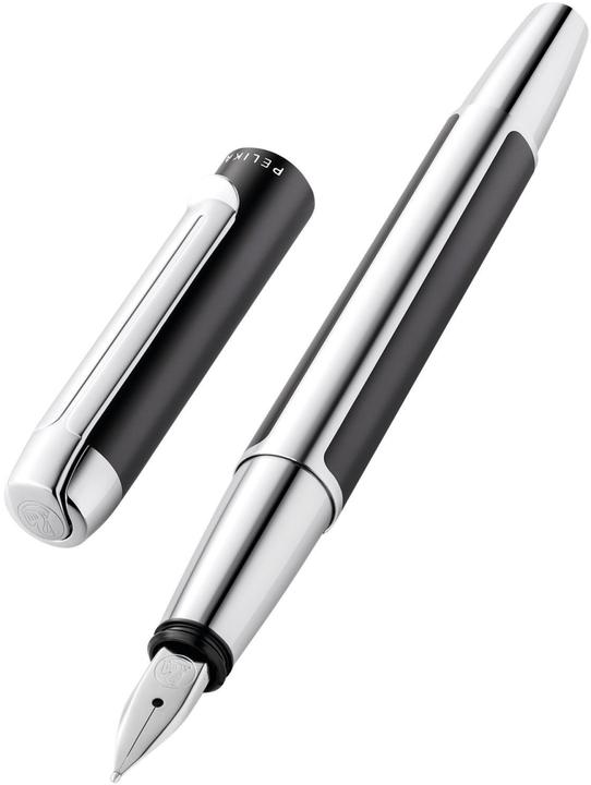 Produktbild Pelikan Füllhalter PURA P40 Anthrazit M Geschenkbox (Anthrazit, 1 x)